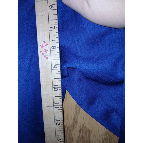 Nike Dri-Fit Jacket Blue With Black Trim 1/2 Zip Pullover Mens Size Medium - Picture 8 of 14